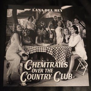 Lana Del Rey Chemtrails Over The Country Club Grey Vinyl Record